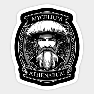 Mycelium Athenaeum Logo Sticker